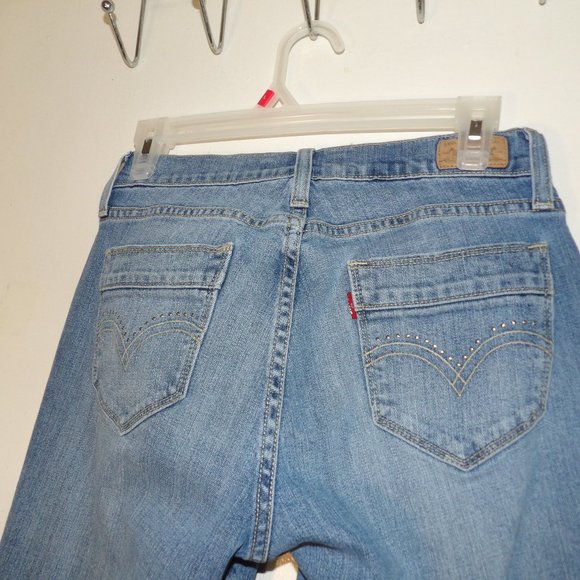 Levi's Denim - Levi's Embellished 529 Jeans Curvy Boot Cut Jeans Sz 4